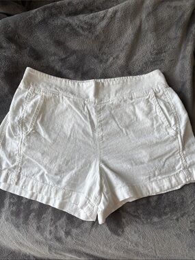 GAP Women's White Linen Shorts